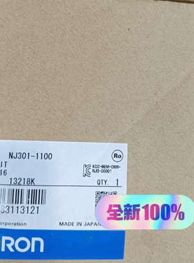 NJ301-1100CPU模块，图，盒议价