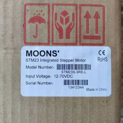 MOONS鸣志STM23S-3RE-L步进电机议价