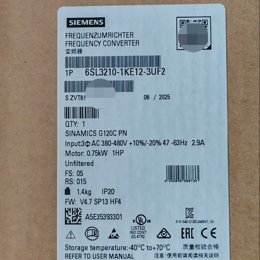 6SL3210-1KE12-3UF2  6SL32101K议价