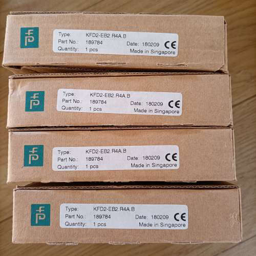 倍加福安全栅KFD2-EB2.R4A.B，原标，单议价