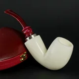 Импортированный турецкий Рейс естественный оригинальный моревой пузырь Мастер Смоний 925 Серебряный круг атмосферный комнат B