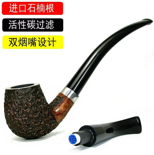 Импортный мундштук, мужское старомодное чтение из натурального дерева ручной работы