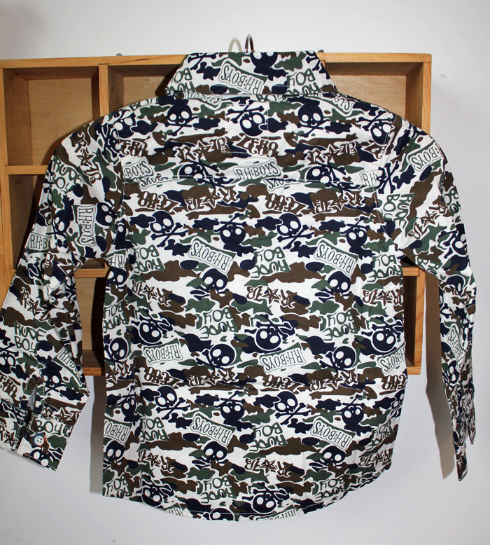 Chemise garcon à manche longue - Ref 2077606 Image 5