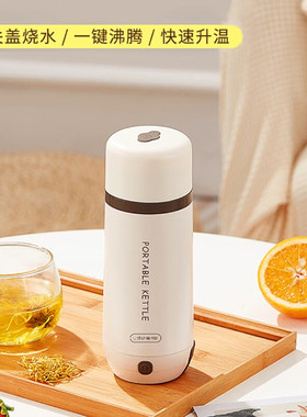 丽特斐便携式烧水电热杯保温一体烧水杯 LW-K01 白色