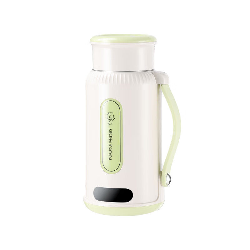 厨创妈咪KITCHEN MOMMY便携式电热水壶迷你保温杯KT-SH-1008