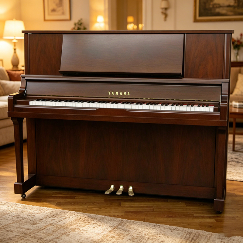 YAMAHA/雅马哈WX1AWN进口木色高端专业演奏立式二手钢琴练习家用