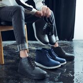 青年学生雨靴防水套鞋 雨鞋 男情侣低帮加棉胶鞋 短筒防滑水鞋 男时尚