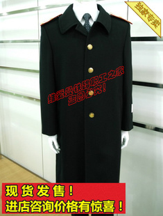 男铁路制服标准长款藏青色客运车站值班员羊绒大衣羊新款寒区包邮