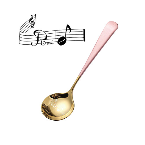 回旋曲定制咖啡杯测勺304不锈钢长柄品鉴调羹小勺子手冲量豆捞渣