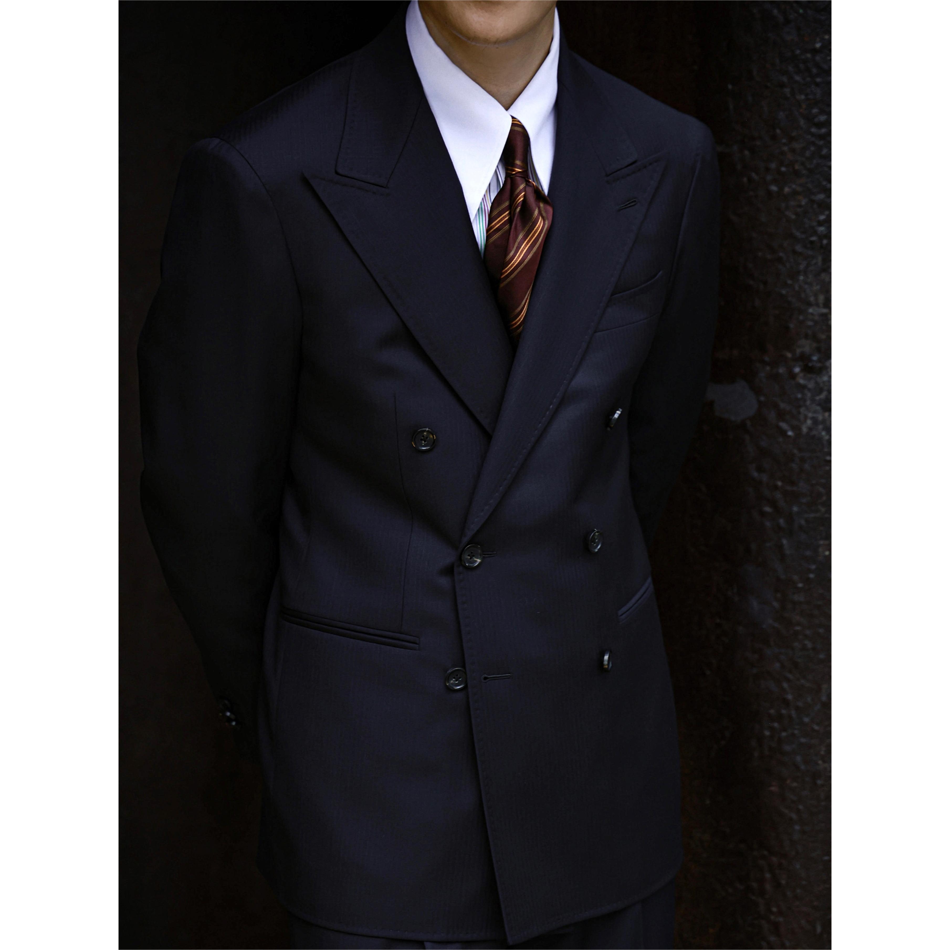 UGENTLE意式双排6扣2四季套装