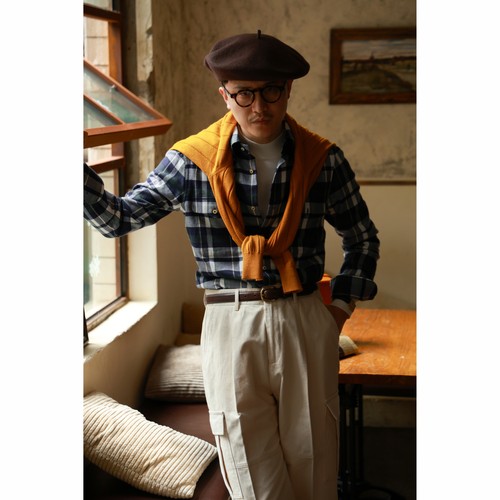 UGENTLE长袖法兰绒衬衫CANCLINI