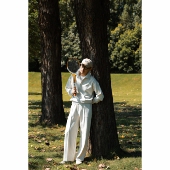 纯棉水洗「洞石白」老钱风 无性别 长袖 UGENTLE男装 Polo卫衣套装