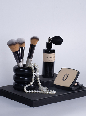 【复古梳妆台组合】样板间卧室衣帽间梳妆台气质优雅组合软装展示