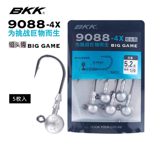 BKK9088-4X圆形路亚铅头钩