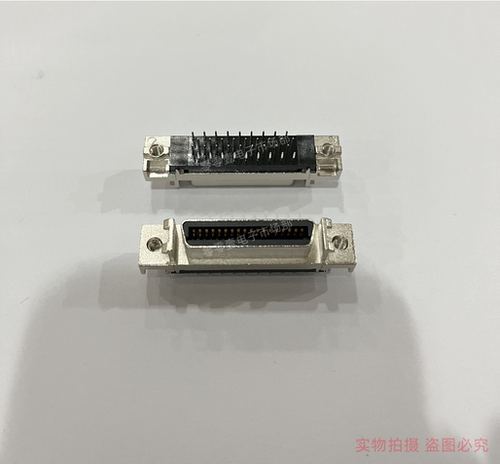 SCSI-14P/20P/26P/36P/50P MDR 直插直脚 直母座 母头槽式 环保