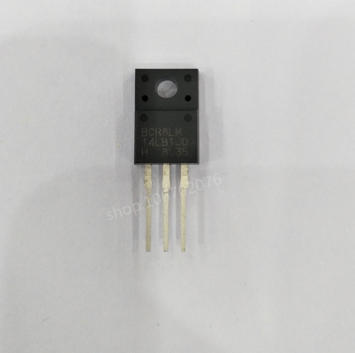 全新原装BCR8LM-14LB BCR8LM14L 双向可控硅洗衣机电脑板 TO-220F