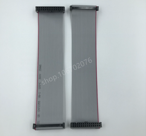 FC-28P双头线 28pin针JTAG连接线 2.54mm AVR下载线 IDC灰排线