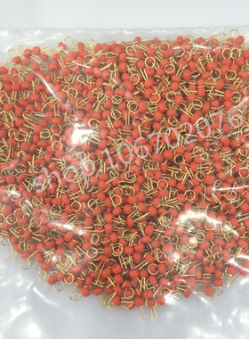 PCB板测试点测试珠 镀金陶瓷测试环电路板测试针 红黑白黄绿蓝色