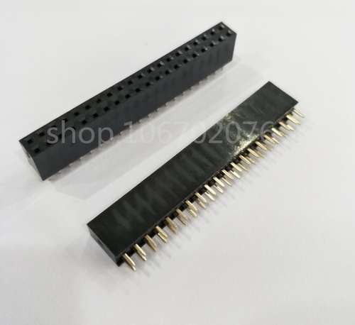2x20P双排排针母座 间距2.54MM 双排母 2*20P双排排母 双排插座