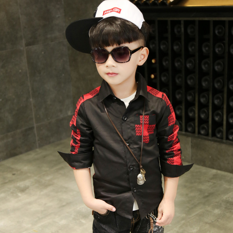 Chemise garcon à manche longue - Ref 2074626 Image 3