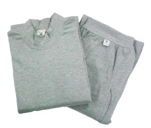 秋冬琴曼男士秋衣秋裤套装全棉保暖内衣薄款棉毛衫中老年纯棉打底