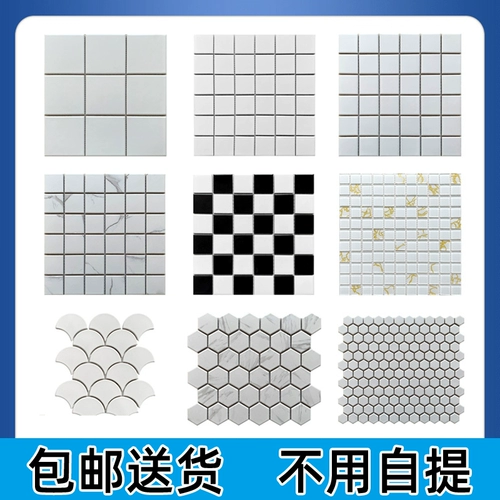 Нордическая кухня маленькая белая кирпичная плитка на стенах