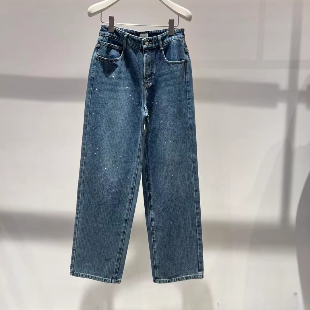 2J1R615折DAZZLE地素国内正品代购2025春牛仔锥形裤吊牌1799