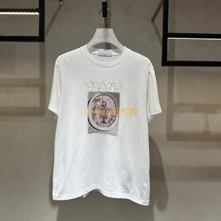 吊牌999 2024夏短袖 2I2B351折DAZZLE地素国内正品 代购