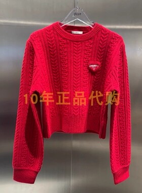 3J1E418折dzzitD素国内正品代购2025春女士毛织长袖吊牌1390