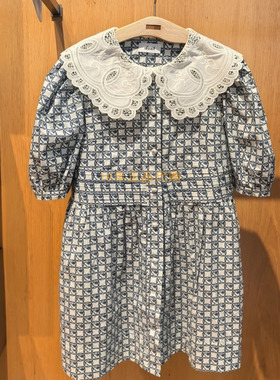 3I2O445折dzzit地素国内正品代购2024夏白色短袖连衣裙吊牌1590