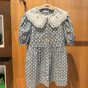 3I2O445折dzzit地素国内正品代购2024夏白色短袖连衣裙吊牌1590