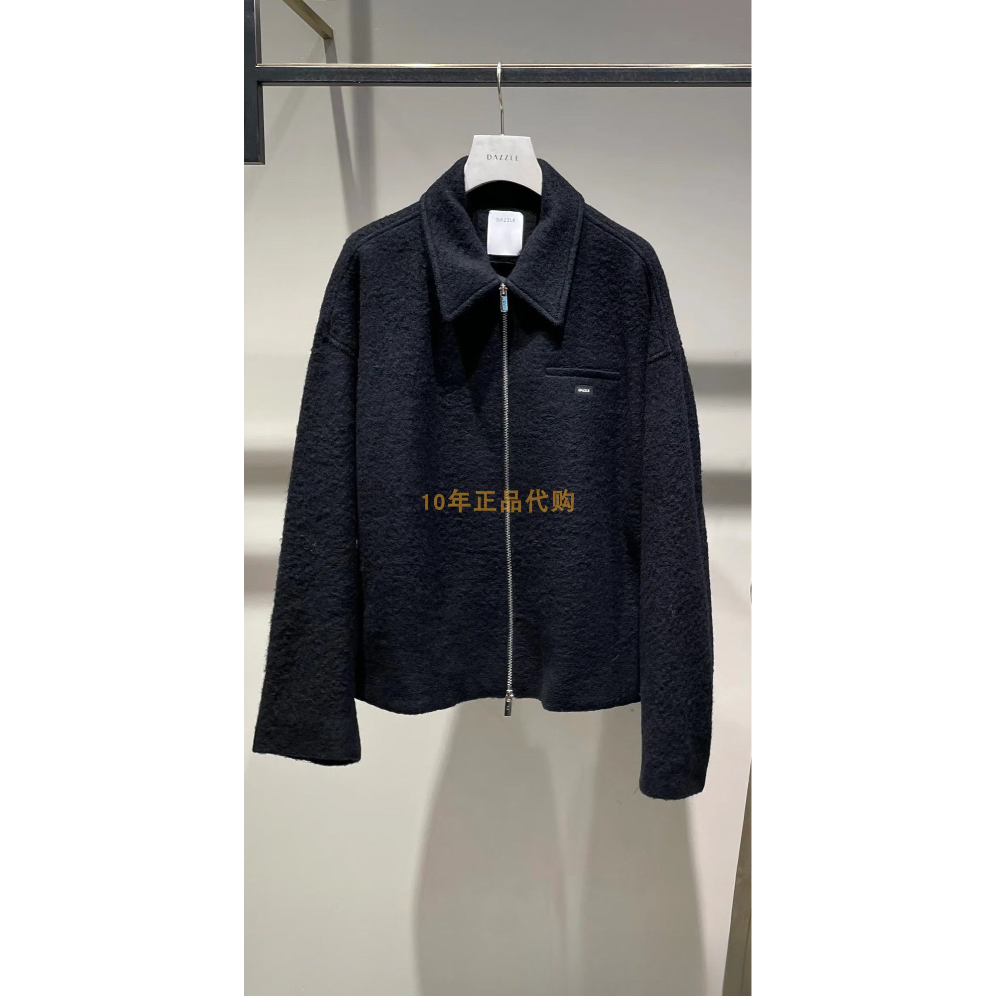 2J1G103折DAZZLE地素国内正品代购2025春短大衣吊牌2899