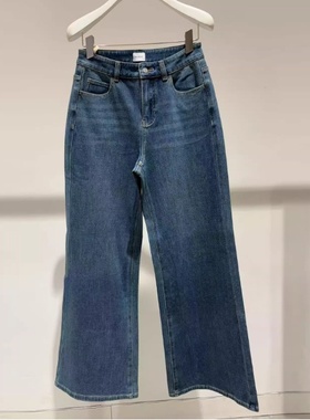 2J1R504折DAZZLED素国内正品代购2025春牛仔喇叭裤吊牌1299