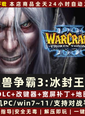 魔兽争霸3之冰封王座1.24e下载war3单机游戏win联机对战平台