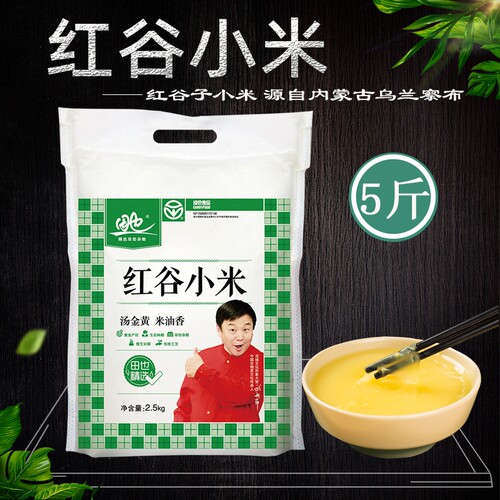 内蒙古旱地小黄米红谷小米