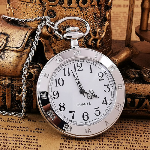 无盖怀表复古男款老人表