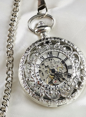 秘密花园怀表机械全自动复古老式女款学生陀表高颜值男款高档礼物