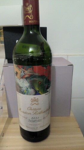 波尔多1855红酒瓶小红书抖音推文拍摄道具酒馆酒店玄关装饰品摆件