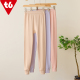 秋冬 全棉舒适软打底宽松妈妈保暖中老年毛线衬裤 女士秋裤 纯棉薄款