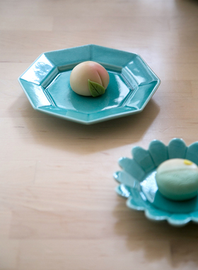 【月器】日本陶艺家 加藤智裕 椭圆盘 鸡蛋盘 甜点盘 杯托 早餐盘