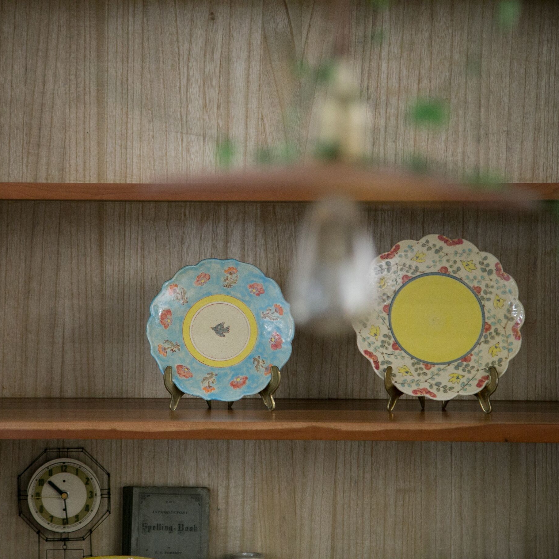 增山文彩绘盘马克杯双耳碗