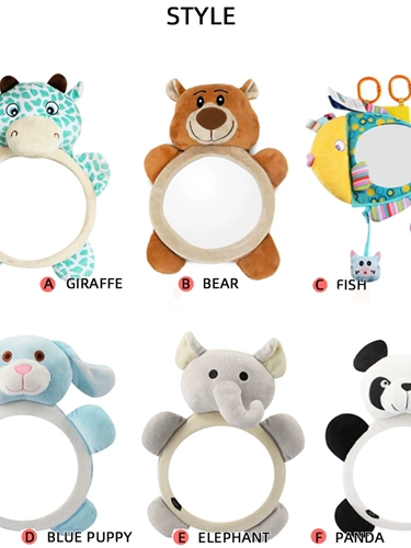 Детский зеркало заднего вида для новорожденных для младенца, кривое зеркало, сиденье, познавательное кресло