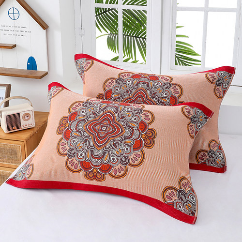 全棉枕巾一对装多层纱布