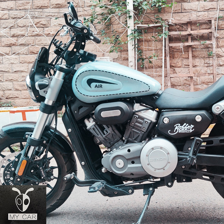 金吉拉300贴纸耐克nike标志油箱改装刮痕反光电动车摩托车贴