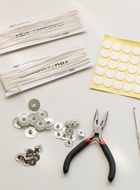 FBH手工蜡烛芯长棉芯过蜡杆烛模具容器烛芯长蜡线香薰蜡烛DIY材料