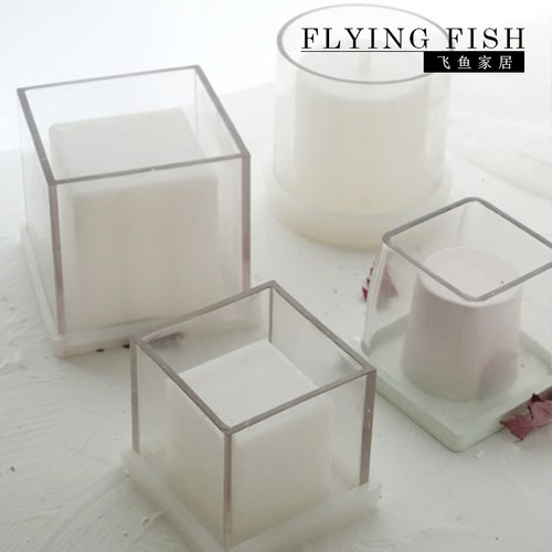 飞鱼手作内燃蜡烛模具镂空烛台