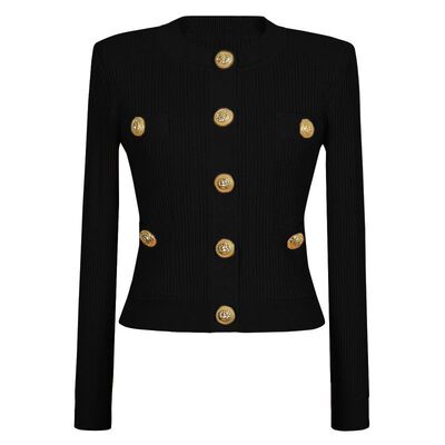 2025年春夏新款女式时尚针织外套