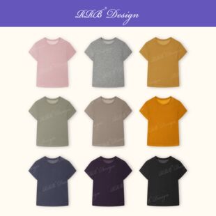 纸片人短袖 T恤 Design「羊毛面膜T」精纺羊毛混纺速干正肩薄款 RRB