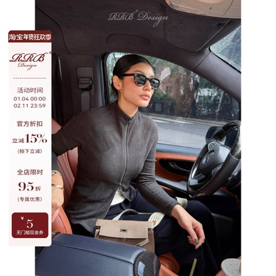 RRB Design「暖绒绒」新德绒pro双面磨绒吸湿立领双拉链打底