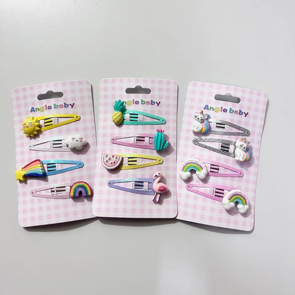 女童可爱卡通发夹刘海夹发卡